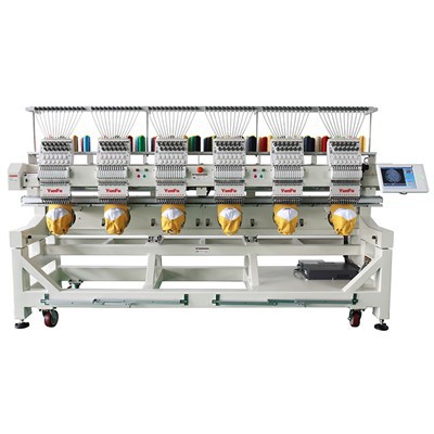 IndustrialPlus เครื่องเย็บปักถักร้อย 6 หัว